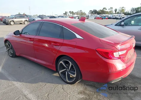 2019 Honda Accord Sport из США, поврежденный, VIN 1HGCV1F39KA039514